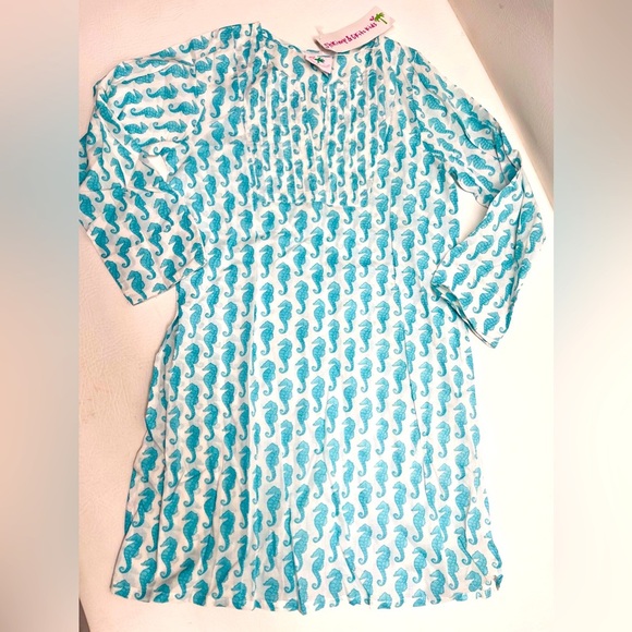 Shrimp & Grits Kids girls swimsuit coverups tunic size 9-10 NWT - Picture 1 of 5